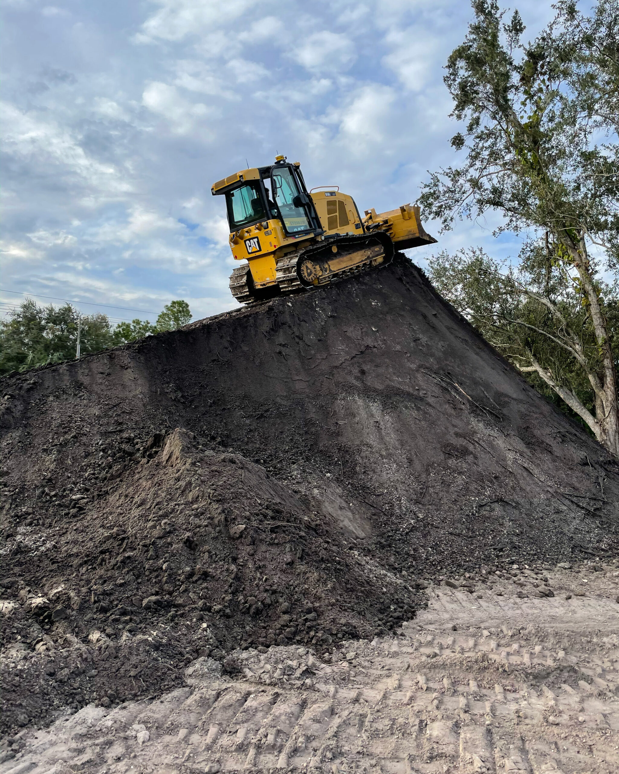 Excavation crew working in West Palm Beach, FL